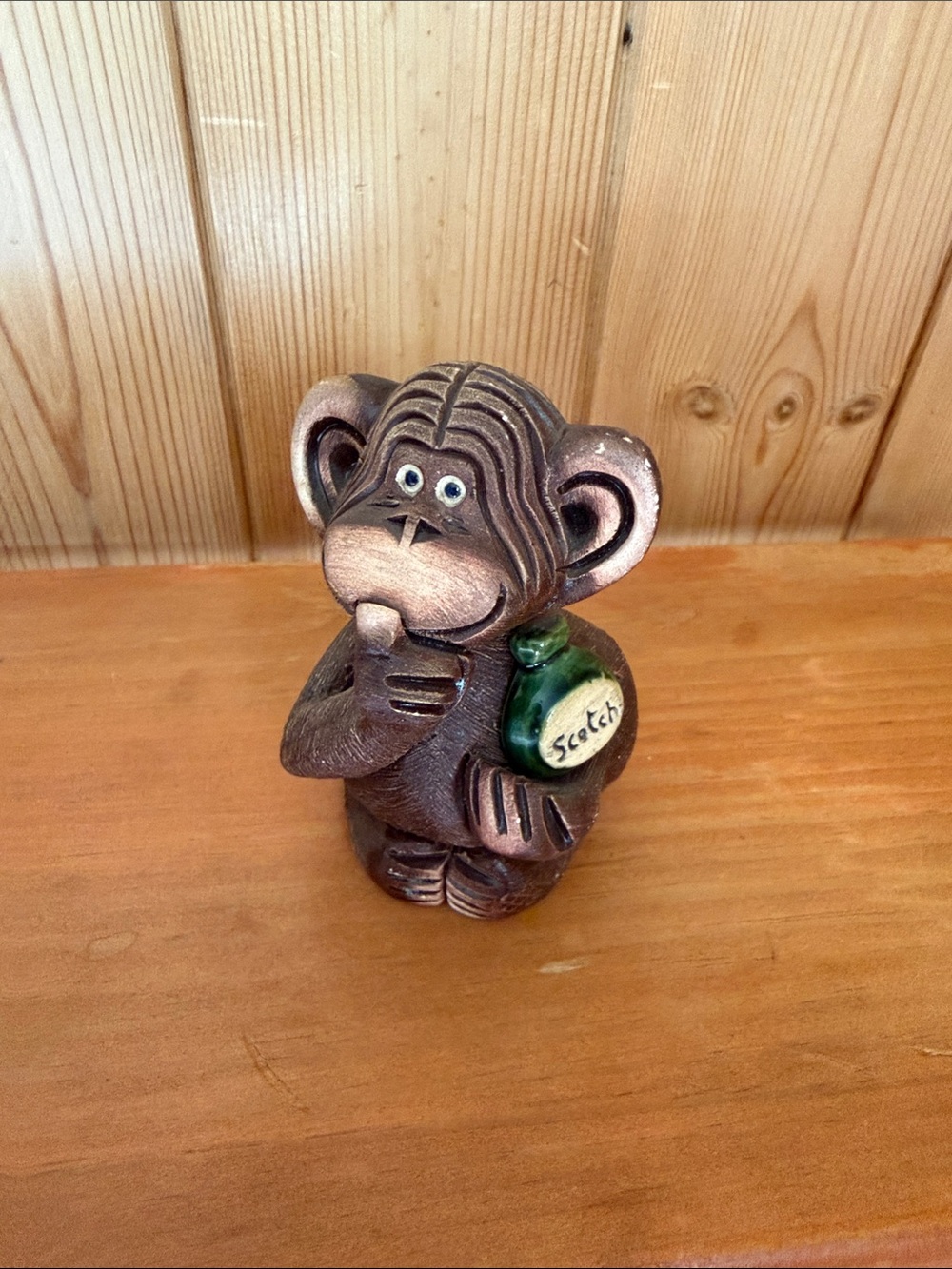 Artesania Rinconada Monkey Figurine